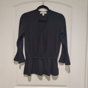 Micheal Kors Black Blouse PS #312